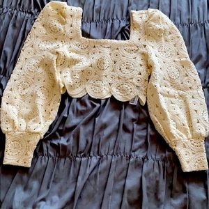 Zara knitted crop top